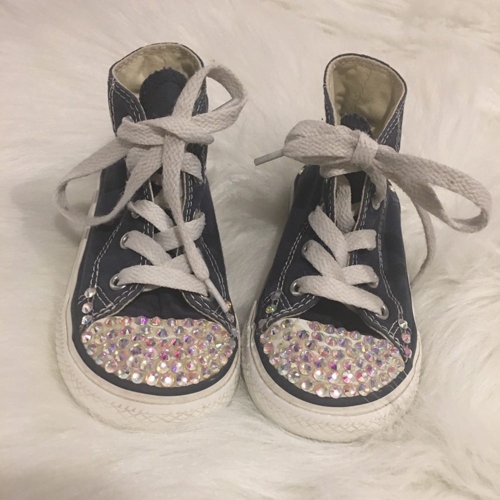 Converse Navy Blue Hi Top